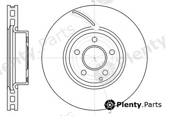  REMSA part 6106710 Brake Disc