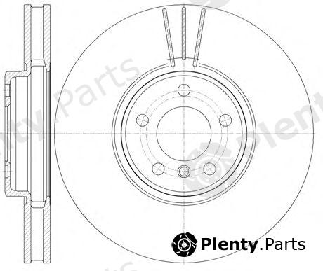  REMSA part 6107910 Brake Disc
