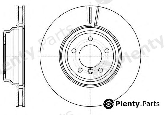  REMSA part 6108010 Brake Disc