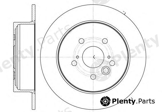  REMSA part 6108900 Brake Disc