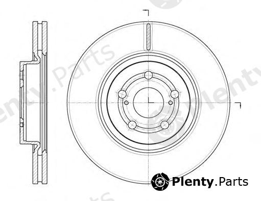  REMSA part 6109210 Brake Disc
