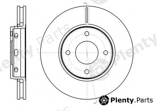  REMSA part 6109710 Brake Disc