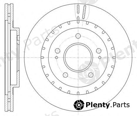  REMSA part 6113710 Brake Disc