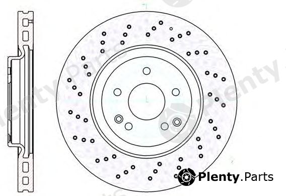  REMSA part 6113810 Brake Disc