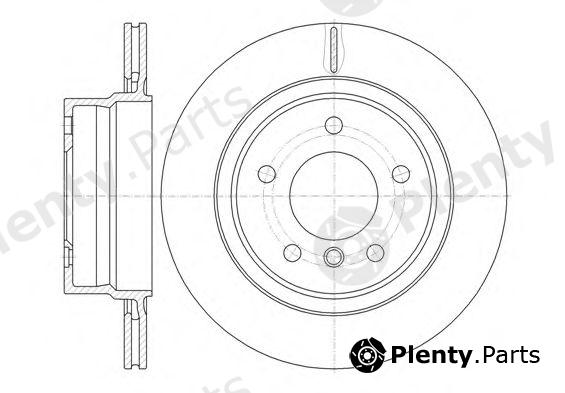  REMSA part 6114510 Brake Disc