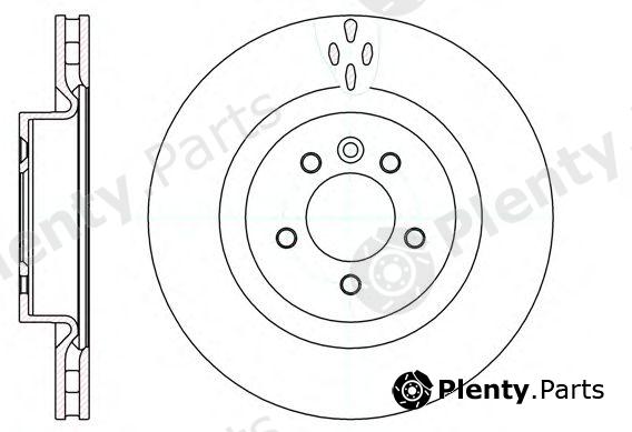 REMSA part 6114910 Brake Disc