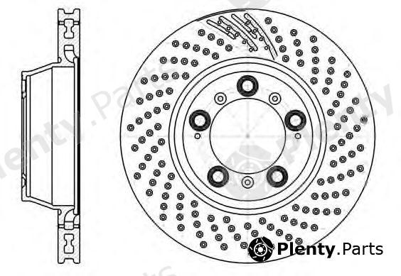  REMSA part 6119811 Brake Disc