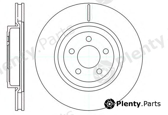  REMSA part 6126910 Brake Disc