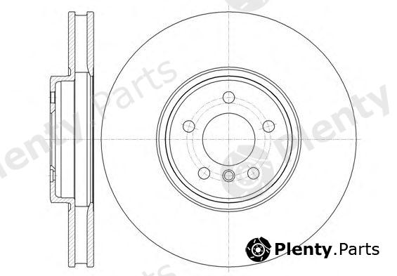  REMSA part 6133310 Brake Disc