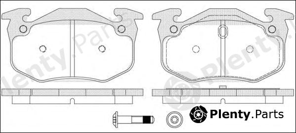  REMSA part 014470 Brake Pad Set, disc brake