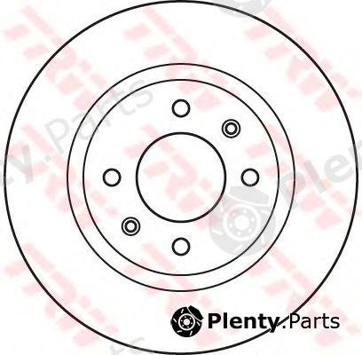  TRW part DF6116 Brake Disc