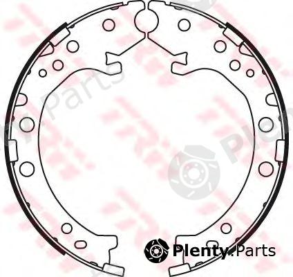  TRW part GS8789 Brake Shoe Set, parking brake