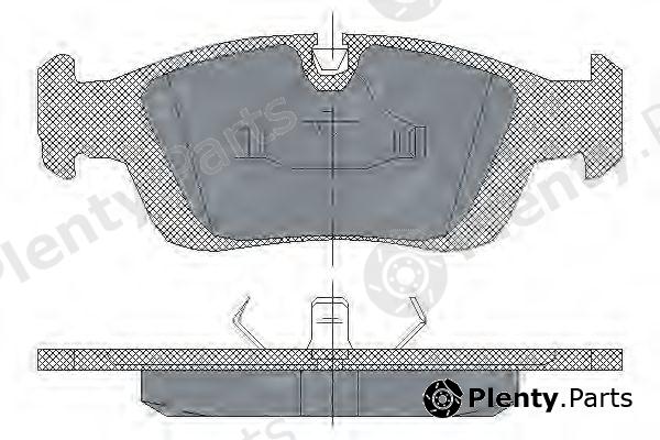  SCT Germany part SP164 Brake Pad Set, disc brake