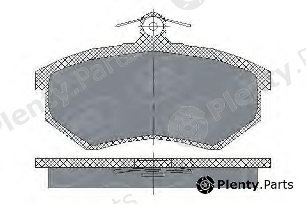  SCT Germany part SP175 Brake Pad Set, disc brake