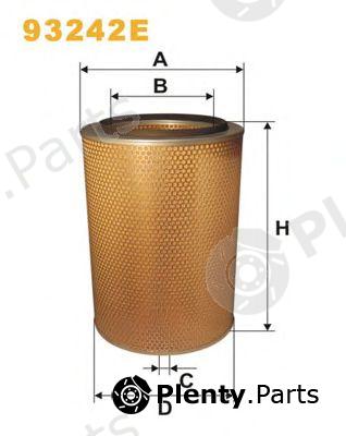  WIX FILTERS part 93242E Air Filter