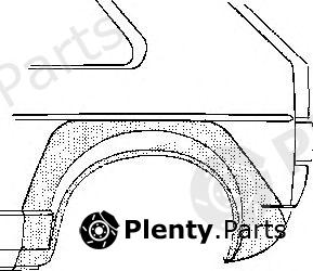  VAN WEZEL part 5810.46 (581046) Sidewall
