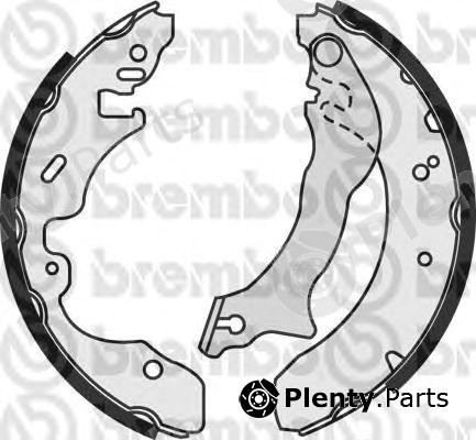  BREMBO part S24535 Brake Shoe Set