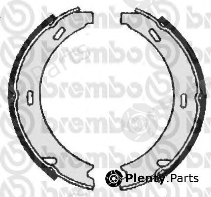  BREMBO part S50508 Brake Shoe Set, parking brake