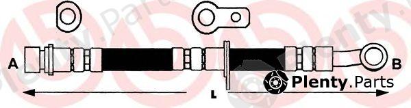  BREMBO part T28014 Brake Hose
