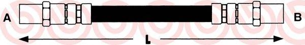  BREMBO part T85019 Brake Hose
