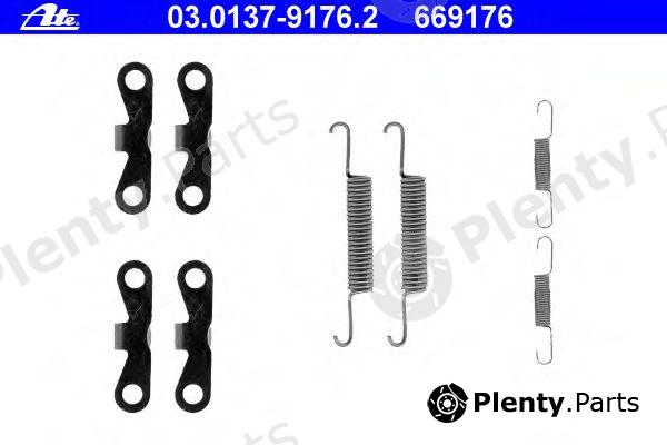  ATE part 03.0137-9176.2 (03013791762) Accessory Kit, parking brake shoes