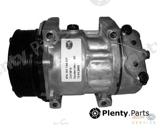  BEHR part 8FK351134-321 (8FK351134321) Compressor, air conditioning