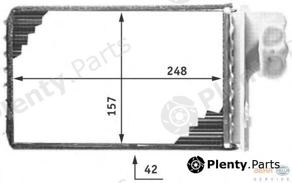  BEHR part 8FH351311-671 (8FH351311671) Heat Exchanger, interior heating