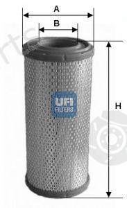  UFI part 2738800 Air Filter