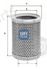  UFI part 2758800 Air Filter