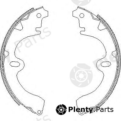  ROADHOUSE part 400800 Brake Shoe Set