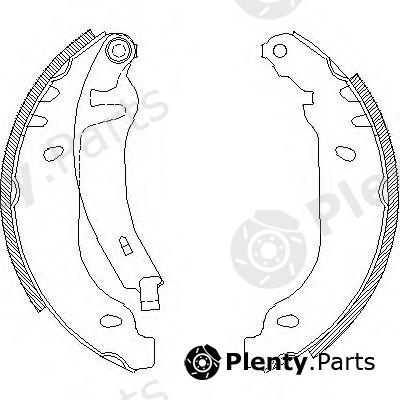  ROADHOUSE part 416902 Brake Shoe Set