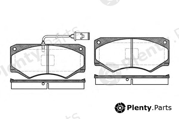  ROADHOUSE part 204752 Brake Pad Set, disc brake