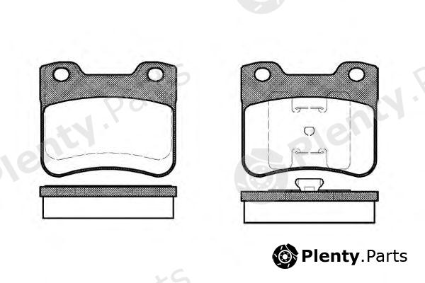  ROADHOUSE part 224710 Brake Pad Set, disc brake
