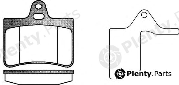  ROADHOUSE part 283020 Brake Pad Set, disc brake
