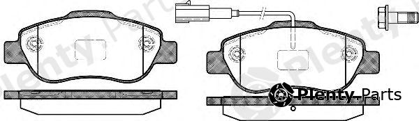  ROADHOUSE part 2110011 Brake Pad Set, disc brake