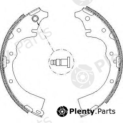  ROADHOUSE part 436001 Brake Shoe Set