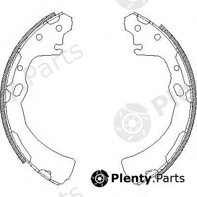  ROADHOUSE part 438400 Brake Shoe Set