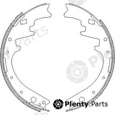  ROADHOUSE part 442000 Brake Shoe Set