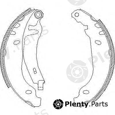 ROADHOUSE part 450601 Brake Shoe Set