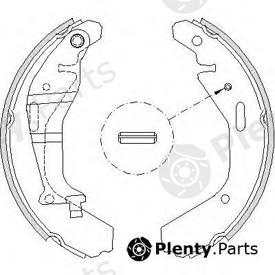  ROADHOUSE part 4202.00 (420200) Brake Shoe Set