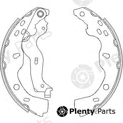 ROADHOUSE part 422700 Brake Shoe Set