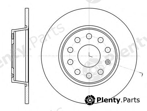  ROADHOUSE part 6134000 Brake Disc