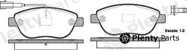  REMSA part 0859.11 (085911) Brake Pad Set, disc brake