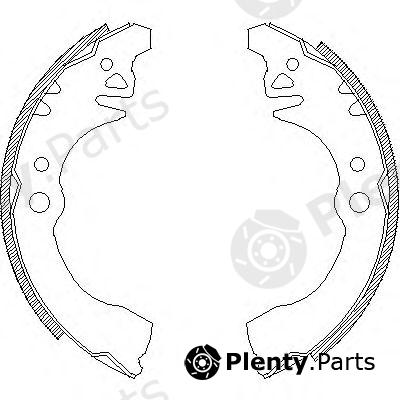 REMSA part 437400 Brake Shoe Set