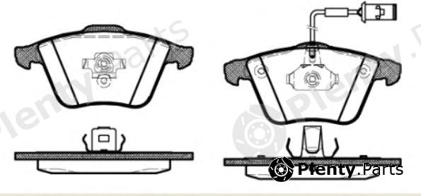  REMSA part 096452 Brake Pad Set, disc brake