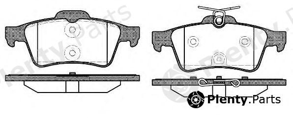  REMSA part 084240 Brake Pad Set, disc brake