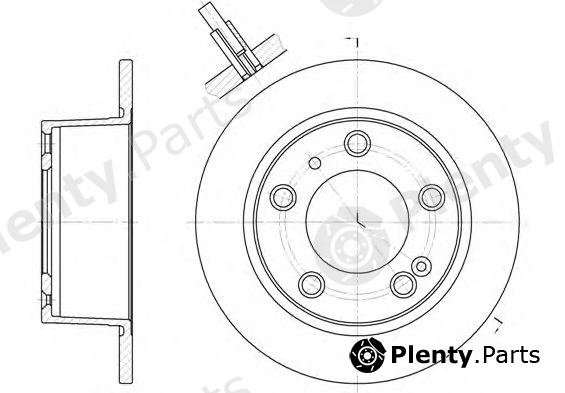  REMSA part 602000 Brake Disc