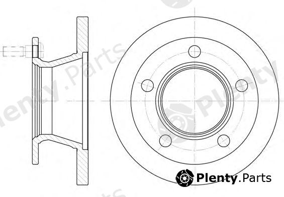  REMSA part 608200 Brake Disc