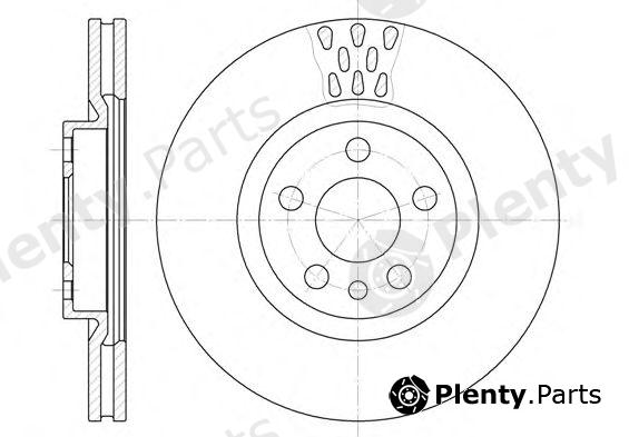  REMSA part 630511 Brake Disc