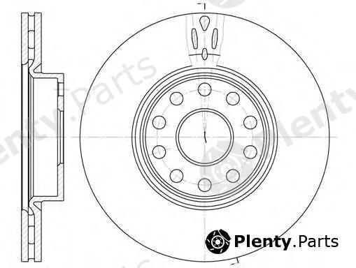  REMSA part 647810 Brake Disc